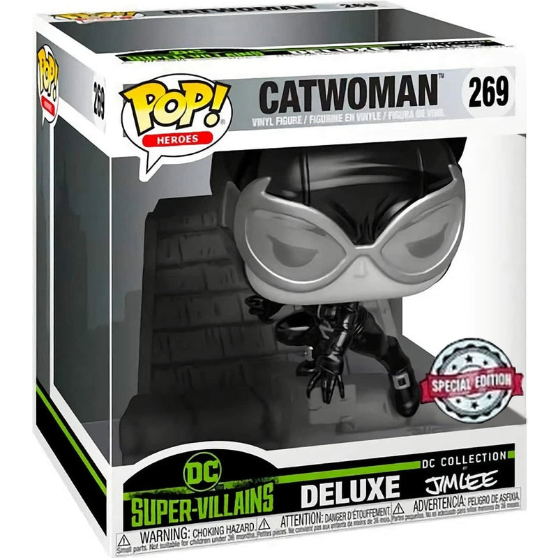 Figurka Funko POP HEROES DC SUPER-VILLAINS DELUXE CATWOMAN (SPE - kolekcjonerska premium dla fanow kolekcjoner