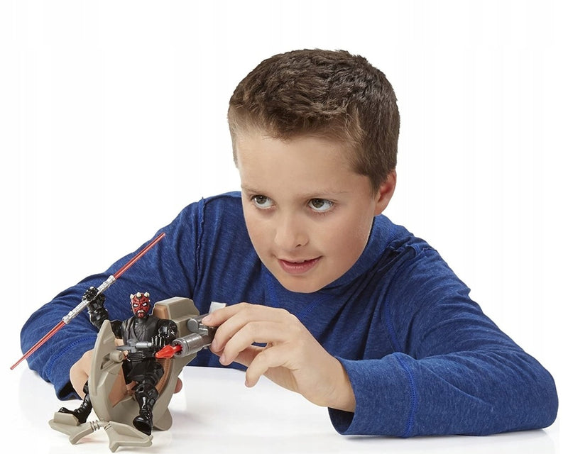 STAR WARS HERO MASHERS SITH SPEEDER + DA - widok 9 opakowania szczegoly zabawka kolekcja