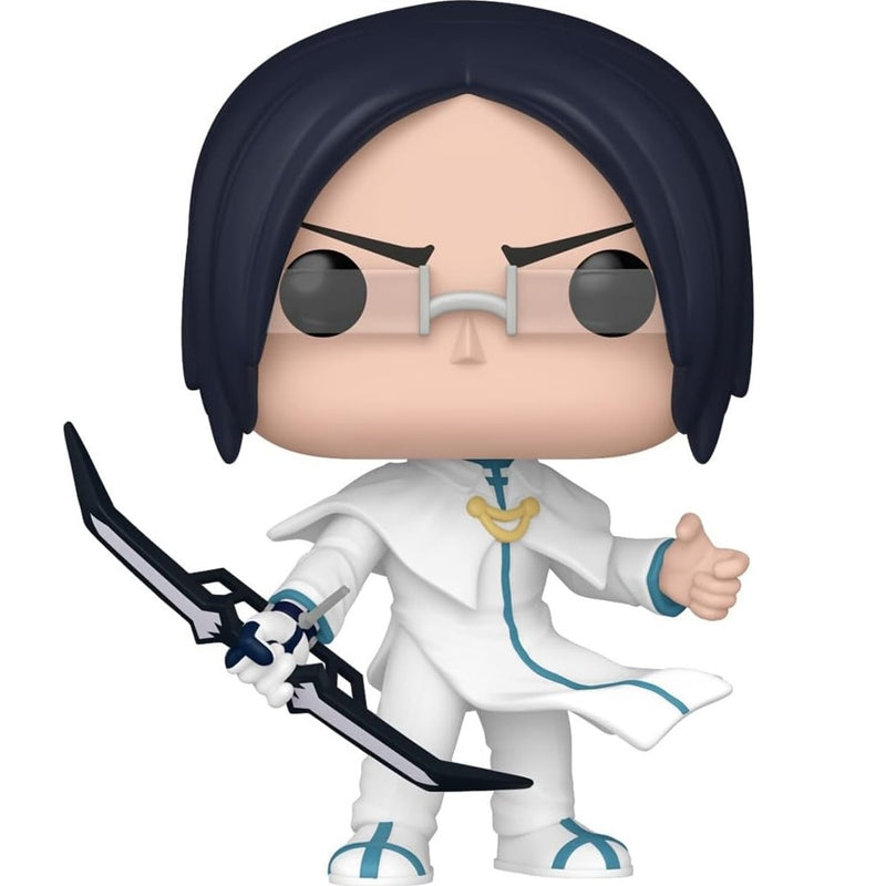 Funko POP ANIMATION BLEACH VINYL FIGURE  URYU ISHI - widok 2 tyl opakowania box back kolekcjonerska