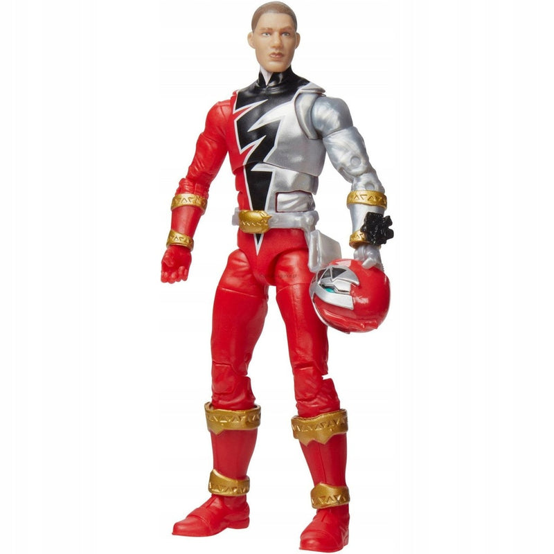 POWER RANGERS DINO FURY RED CZERWONY RAN - widok 5 opakowania szczegoly zabawka kolekcja