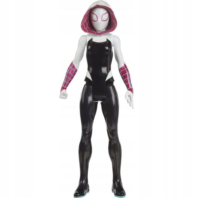 MARVEL SPIDER-MAN SPIDER-VERSE TITAN HER - widok 3 opakowania szczegoly zabawka kolekcja
