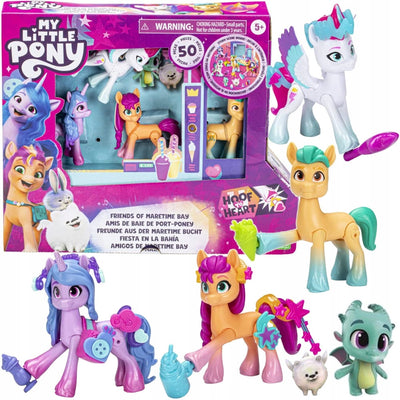 Zabawka MY LITTLE PONY PRZYJACIELE Z ZATOKI GRZYW 6-PAK - kolekcjonerska premium zabawki Aseo dla dzieci