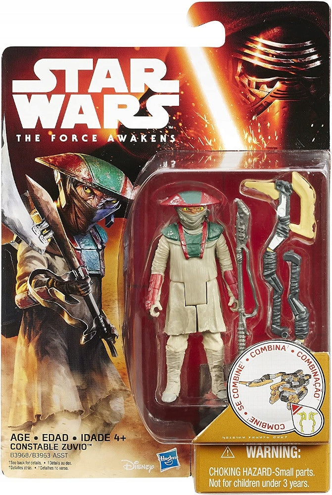 STAR WARS GWIEZDNE WOJNY  CONSTABLE ZUVI - widok 2 opakowania szczegoly zabawka kolekcja