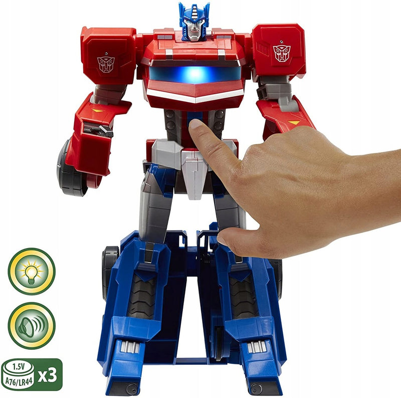 TRANSFORMERS BUMBLEBEE  OPTIMUS PRIME 26 - widok 9 opakowania szczegoly zabawka kolekcja