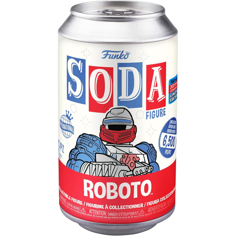 Funko POP FUNKO SODA FIGURE  MOTU ROBOTO - widok 3 opakowania tyl back box kolekcjonerska