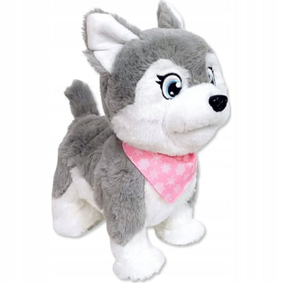 MASKOTKA LUNA PUPPY LUV INTERAKTYWNY PLU - widok 2 opakowania szczegoly zabawka kolekcja