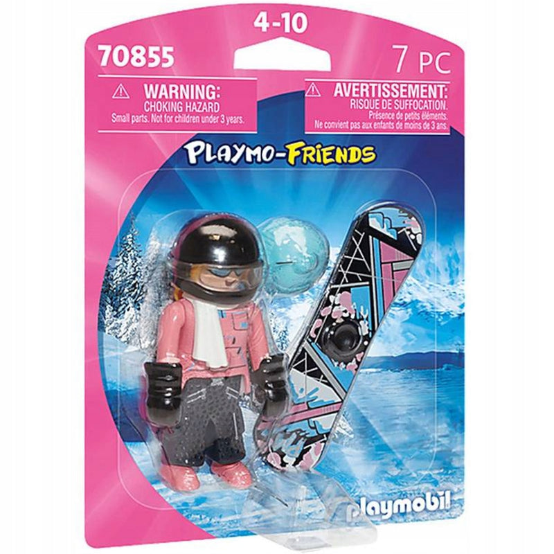 Zabawka PLAYMOBIL PLAYMO-FRIENDS SNOWBOARDZISKA 70855 - kolekcjonerska premium zabawki Aseo dla dzieci