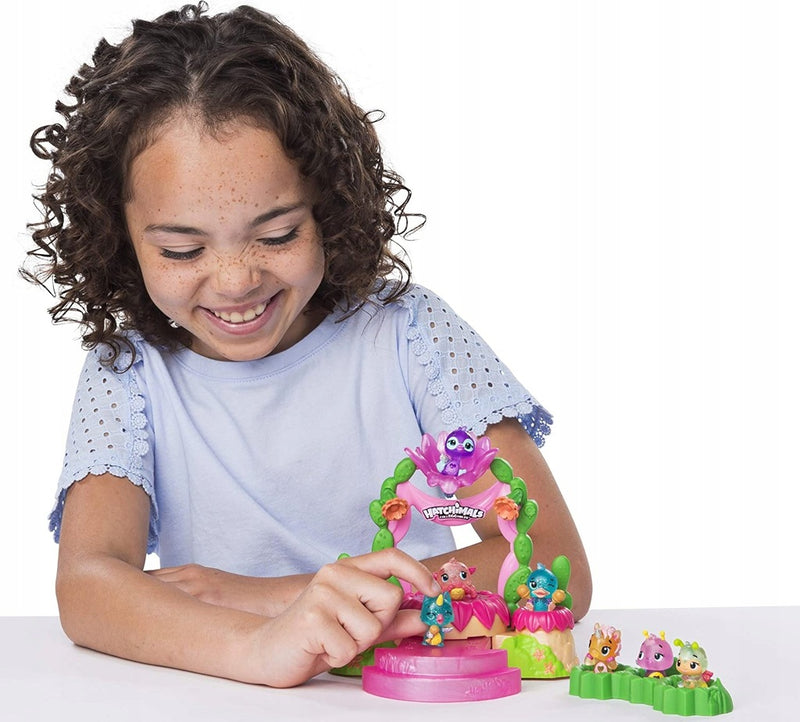 HATCHIMALS COLLEGGTIBLES TALENT SCENA MU - widok 7 opakowania szczegoly zabawka kolekcja