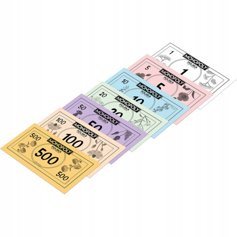 MONOPOLY POLSKA JEST PIĘKNA GRA HASBRO - widok 3 opakowania szczegoly zabawka kolekcja