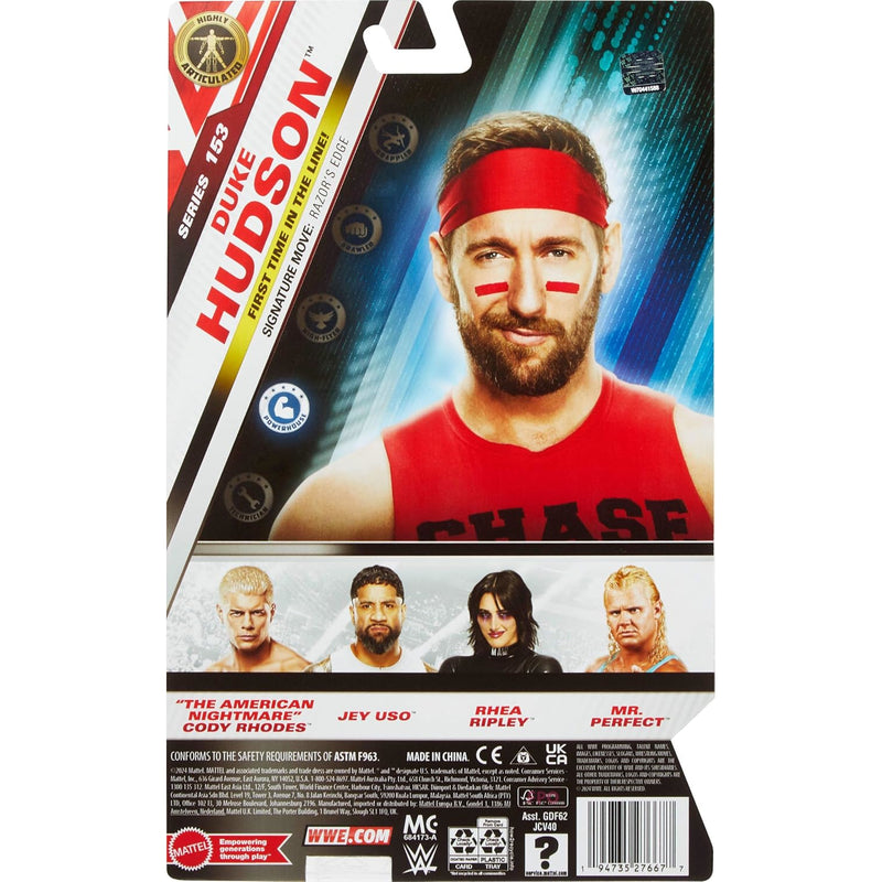 WWE MAIN EVENT SERIES 153 SERIA MATTEL R - widok 2 Mattel opakowanie szczegoly collectible
