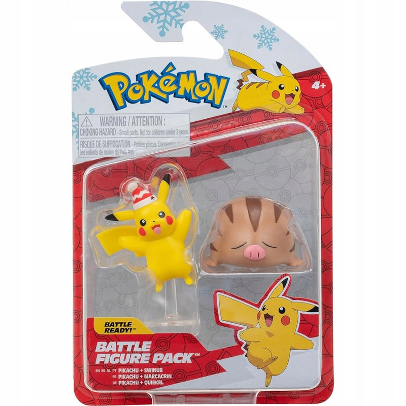 Zabawka POKEMON BATTLE FIGURE PACK 2-PAK ORYGINALNE FIGURK - kolekcjonerska premium zabawki Aseo dla dzieci