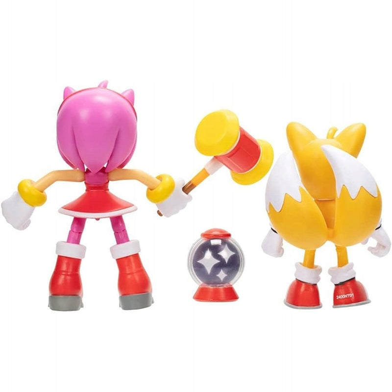 SONIC THE HEDGEHOG JAKKS PACIFIC ZESTAW  - widok 5 opakowania szczegoly zabawka kolekcja