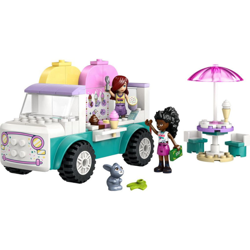 LEGO FRIENDS ZESTAW KLOCKÓW FURGONETKA Z - widok 4 LEGO opakowanie szczegoly collectible