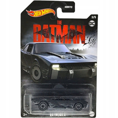 Zabawka HOT WHEELS DC THE BATMAN MOVIE BATMOBILE HLK46 3/5 - kolekcjonerska premium zabawki Aseo dla dzieci
