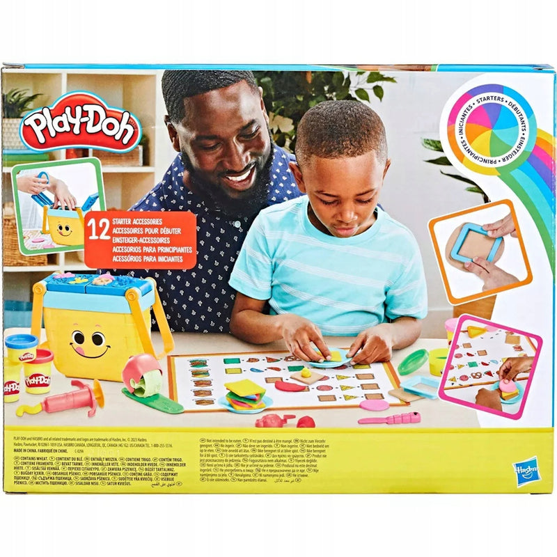 PLAY-DOH STARTERS CIASTOLINA HASBRO ZEST - widok 4 opakowania szczegoly zabawka kolekcja