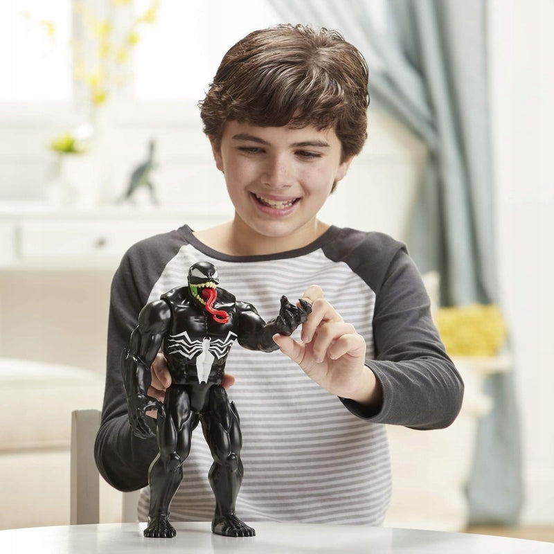 MARVEL SPIDER-MAN MAXIMUM VENOM TITAN HE - widok 5 opakowania szczegoly zabawka kolekcja