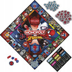 MONOPOLY SPIDER-MAN GRA HASBRO F3968 - widok 3 opakowania szczegoly zabawka kolekcja