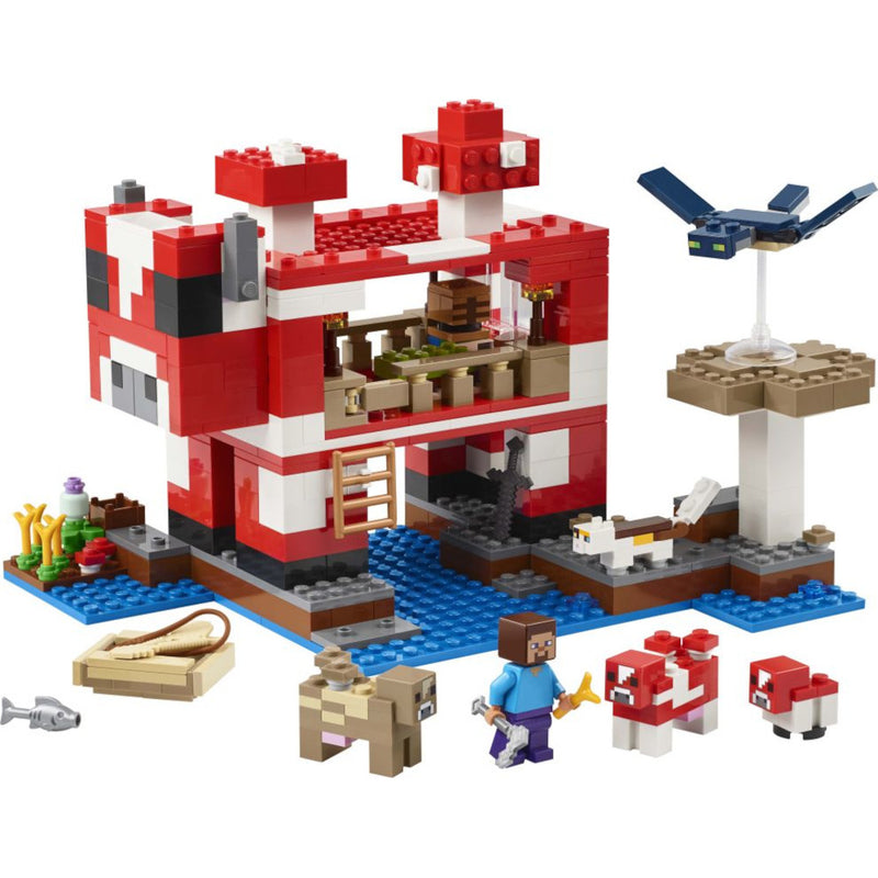 LEGO MINECRAFT BARDZO DUŻY ZESTAW KLOCKÓ - widok 5 LEGO opakowanie szczegoly collectible