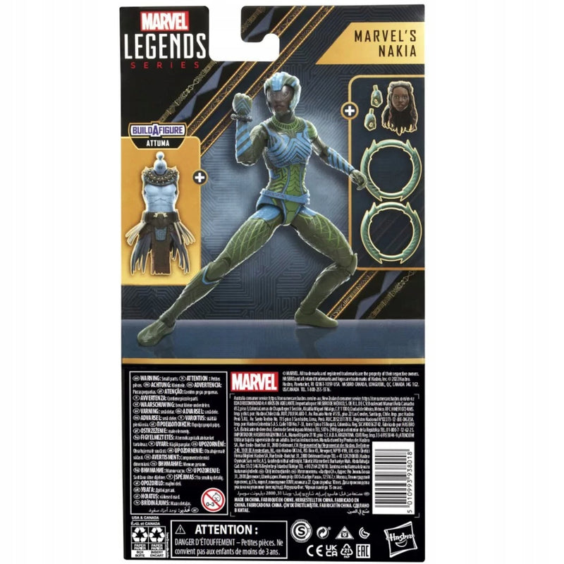 MARVEL LEGENDS BLACK PANTHER MARVEL'S NA - widok 6 opakowania szczegoly zabawka kolekcja