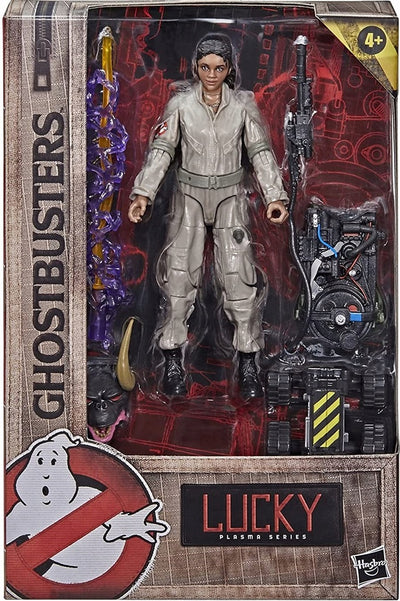 GHOSTBUSTERS  POGROMCA DUCHÓW LUCKY HASB - widok 2 opakowania szczegoly zabawka kolekcja