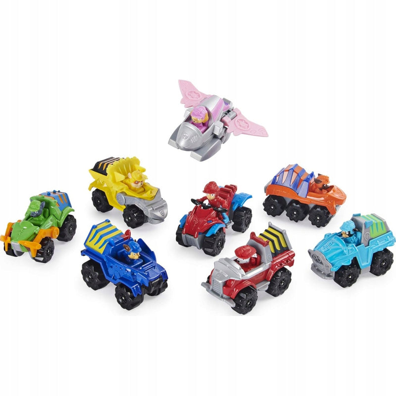 PSI PATROL ZESTAW DINO RESCUE GIFT PACK  - widok 3 opakowania szczegoly zabawka kolekcja
