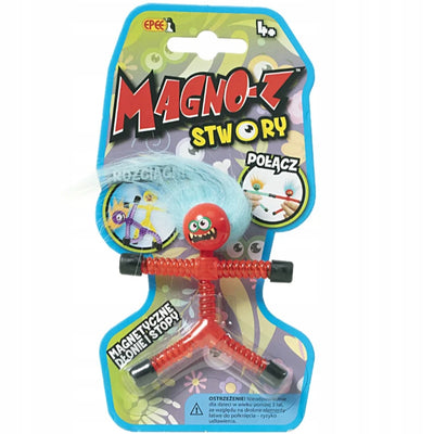 Zabawka MAGNO-Z STWORY EPEE  MAGNETYCZNA CZERWONA - kolekcjonerska premium zabawki Aseo dla dzieci