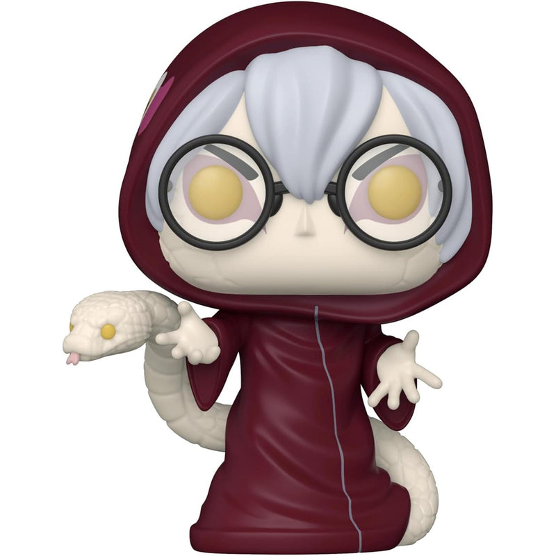 Funko POP Animation Naruto Kabuto 883 - tyl opakowania - grey hair Medical Ninjutsu villain