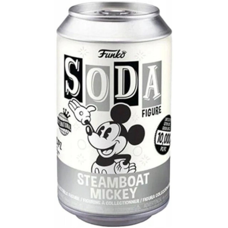Funko Soda Steamboat Mickey - figurka wyjęta z puszki - klasyczny retro Disney