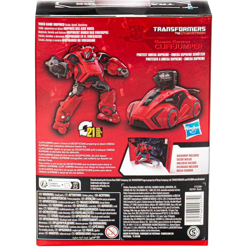 TRANSFORMERS WAR FOR CYBERTRON STUDIO SE - widok 2 opakowania Hasbro szczegoly kolekcja