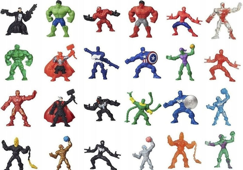 MARVEL 500 AVENGERS SASZETKA  NIESPODZIA - widok 3 opakowania szczegoly zabawka kolekcja