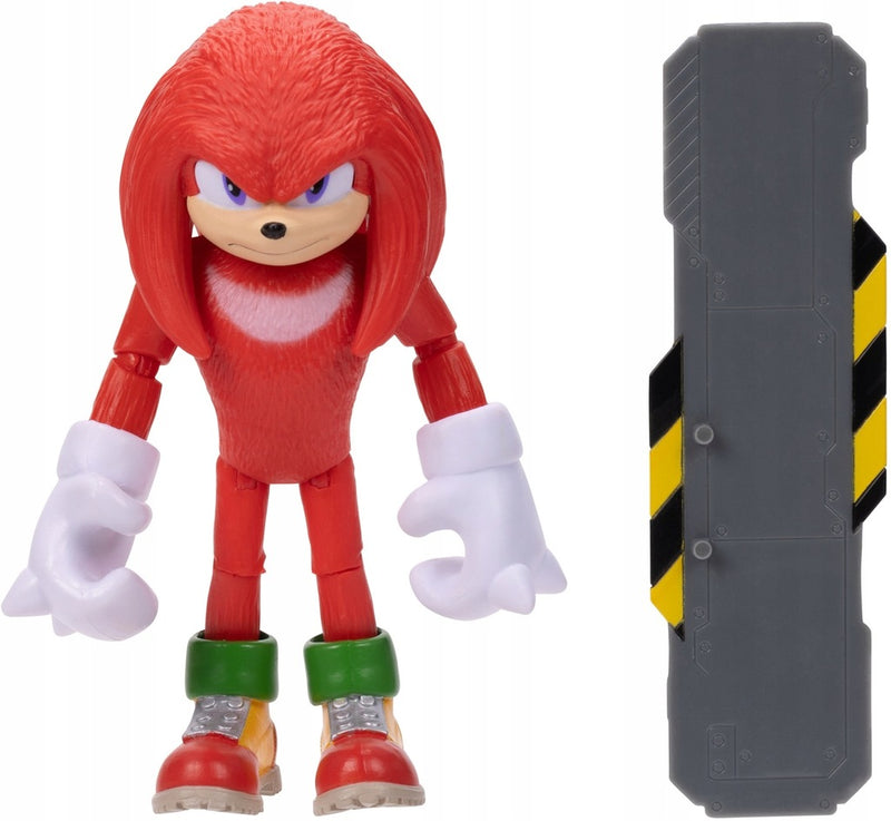 SONIC THE HEDGEHOG 2 SEGA  KNUCKLES 10cm - widok 3 opakowania szczegoly zabawka kolekcja