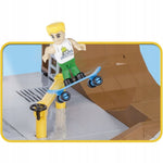 COBI ACTION TOWN CRAZY SZALONY SKATEPARK - widok 4 opakowania szczegoly zabawka kolekcja