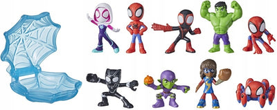 MARVEL SPIDEY I SUPER KUMPLE  NIESPODZIA - widok 2 opakowania szczegoly zabawka kolekcja
