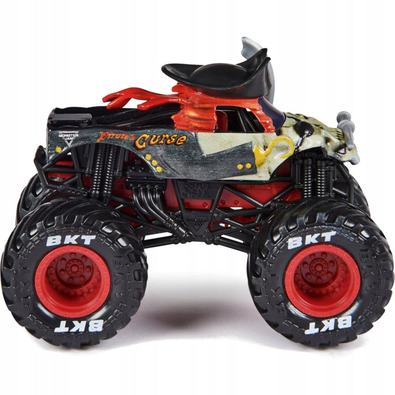 MONSTER JAM TRUCK AUTO TERENOWE SPIN MAS - widok 3 opakowania szczegoly zabawka kolekcja