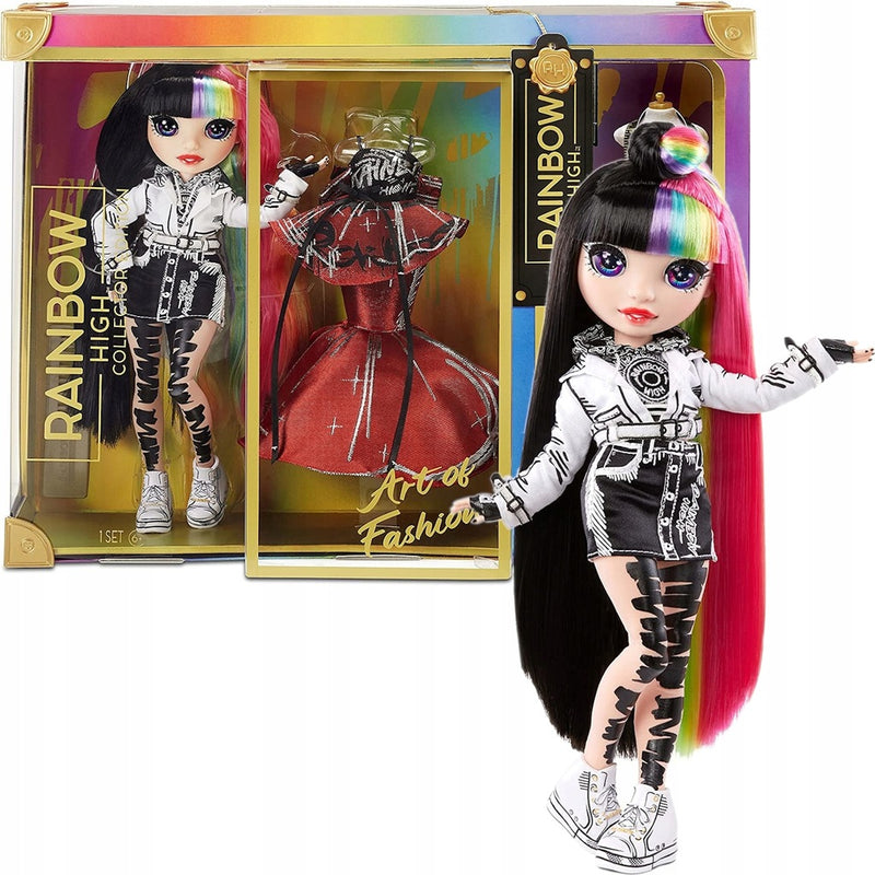 Zabawka RAINBOW HIGH COLLECTOR DOLL LALKA JETT DAWSON MGA - kolekcjonerska premium zabawki Aseo dla dzieci