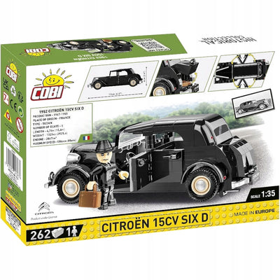 COBI SAMOCHÓD CITROEN 15CV SIX D 2267 - widok 2 opakowania szczegoly zabawka kolekcja