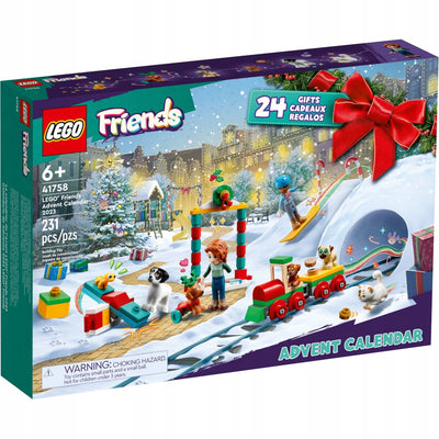 Zabawka LEGO FRIENDS KALENDARZ ADWENTOWY 2023 41758 - kolekcjonerska premium zabawki Aseo dla dzieci