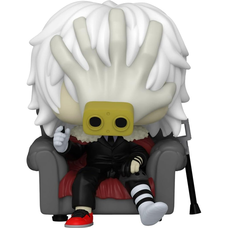 Funko POP DELUXE MY HERO ACADEMIA  TOMURA SHI - widok 3 opakowania tyl back box kolekcjonerska