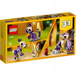 LEGO CREATOR DUŻY ZESTAW KLOCKÓW 3w1 FAN - widok 6 opakowania szczegoly zabawka kolekcja