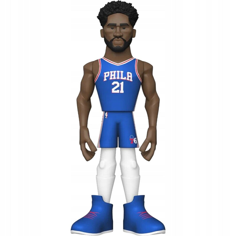 FUNKO POP! NBA GOLD JOEL EMBIID PREMIUM  - widok 2 opakowania szczegoly zabawka kolekcja