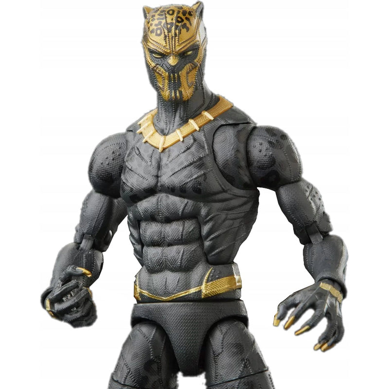 MARVEL LEGENDS BLACK PANTHER CZARNA PANT - widok 3 opakowania Hasbro szczegoly kolekcja