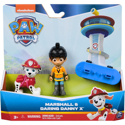 Paw Patrol 2-Pak Oryginalny Zestaw Marshall & Daring Danny X