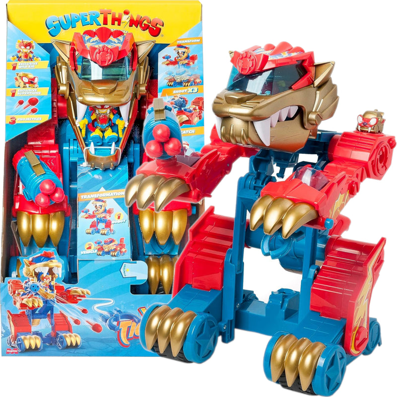 Zabawka SUPER THINGS ZINGS RIVALS OF KABOOM ZESTAW ROBOT D - kolekcjonerska Magic Box premium dla dzieci