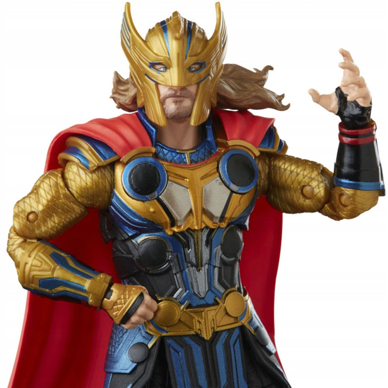 MARVEL LEGENDS LOVE AND THUNDER  THOR - widok 5 opakowania szczegoly zabawka kolekcja