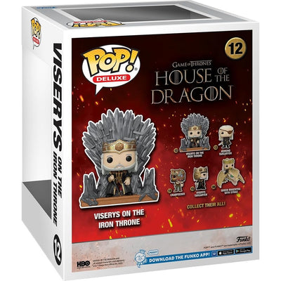Funko POP DELUXE GAME OF THRONES HOUSE OF DRAGON V - widok 2 tyl opakowania box back kolekcjonerska