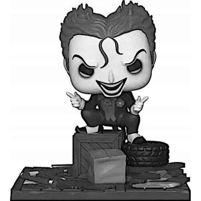 Funko POP Deluxe Joker Hush - widok z tylu - Batman villain bandaged Hush comic Jim Lee classic