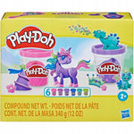 PLAY-DOH SPARKLE BŁYSZCZĄCA CIASTOLINA Z - widok 2 opakowania szczegoly zabawka kolekcja