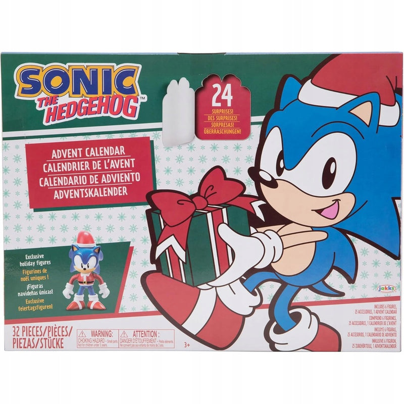 SONIC THE HEDGEHOG CLASSIC KALENDARZ ADW - widok 2 opakowania szczegoly zabawka kolekcja