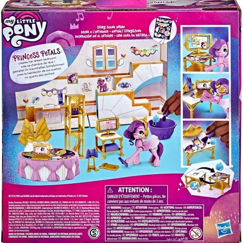 MY LITTLE PONY KRÓLEWSKA KOMNATA PRINCES - widok 3 opakowania szczegoly zabawka kolekcja