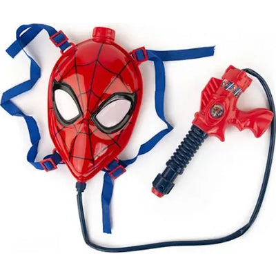 PISTOLET NA WODĘ Z PLECAKIEM SPIDER-MAN  - widok 2 opakowania szczegoly zabawka kolekcja